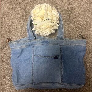 vintage 1980’s, Shane, Denim, Tote Bag
